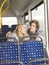 Couple on the bus