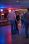 Couple dancing in the Broken Spoke dance hall in Austin, Texas