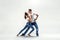 Couple dancing social danse