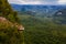 Couple at the edge of a mountain, Dragon Crest mountain Krabi Thailand