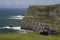 Couple enjoying cliff ocean view