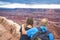 Couple enjoying the scenic view of the Colorado River