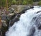 Couple Hiking by Eagle Waterfalls in Lake Tahoe