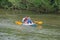 Couple Kayaking on the Roanoke River