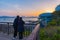 A Couple looking for romantic sunset and sea view with Nurimaru APEC House