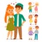 Couple in love vector characters togetherness happy smiling people romantic woman amorousness together adult