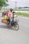 Couple on a motorbike