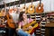 Couple playing the guitars