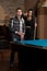 Couple Pool Player