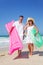 Couple on a tropical beach