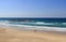 Couple Walking on the Beach Beside the Mediterranean Sea