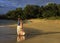 Couple walking on a maui beach