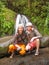 Couple at waterfalls