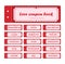 Coupon book for Valentines day. Love night tickets. Best gift for boyfriend. Present for couples. Vector cards templates