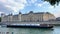 Cour de Cassation. Paris Supreme Court Cour over Seine river. Beautiful facade of the Federal government office Supreme