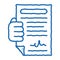 Courier Agreement doodle icon hand drawn illustration