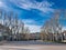 Cours Mirabeau in the center of Narbonne