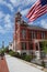 Court House Wilmington, NC with American flag