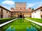 Court of the Myrtles in Nasrid Palace in Alhambra, Granada, Spain