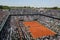 Court Philippe Chatrier at Le Stade Roland Garros during Roland Garros 2015 match