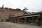 court, statues and pavilions at the puning temple in chengde (china)