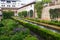 Court of the Water Channel (Patio de la Acequia ) at Generalife. Granada