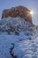 Courthouse Butte Winter Star