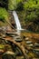 Courthouse Falls off the Blue Ridge Parkway