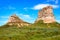 Courthouse and Jail Rocks