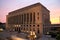 Courthouse and Sunset