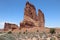 Courthouse Towers in Arches National Park. Utah