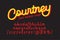 Courtney cool modern script font