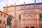 Courtyard of the ancient facade of the University of Salamanca