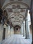 Courtyard of Archiginnasio in Bologna