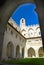 Courtyard Avignon Palace of the Popes Vertical