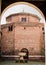 Courtyard of basilica of Santo Stefano, Bologna, Italy