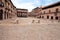 The courtyard bishops Castle Siguenza. Castillo de los Obispos d