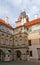 Courtyard of Brandys nad Labem Castle, Czech Republic