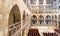 Courtyard of caravanserai Wikala of al-Ghuri, Medieval Cairo,