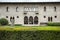 Courtyard of Castelvecchio Museum, Verona.