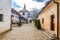 Courtyard Of Castle And Church - Dobrichovice