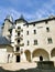 Courtyard of the castle of Saumur