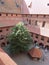 Courtyard of the castle of the Teutonic Order in Malbork