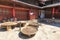 Courtyard of a Chinese farmhouse