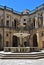 Courtyard in Convent of Christ monastery in Tomar, Portugal