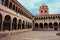 Courtyard of Convent of Santo Domingo in Koricancha complex, Cusco, Peru