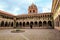 Courtyard of Convent of Santo Domingo in Koricancha complex, Cusco, Peru