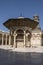 Courtyard of the Crystal Mosque, Cairo city