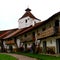 Courtyard of the fortified saxon medieval church Harman, Transylvania, Romania