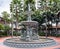 Courtyard Fountain at Raffles Hotel, Singapore